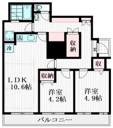 ルオント中野の物件間取画像